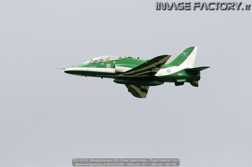 2011-07-01 Zeltweg Airpower 4521 Royal Saudi Hawks - Royal Saudi Air Force